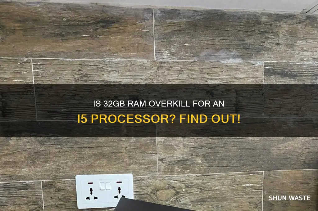 is 32gb of ram with a i5 a waste