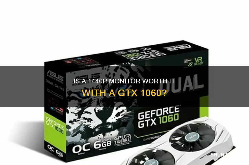 is a 1440p monitor a waste with a 1060