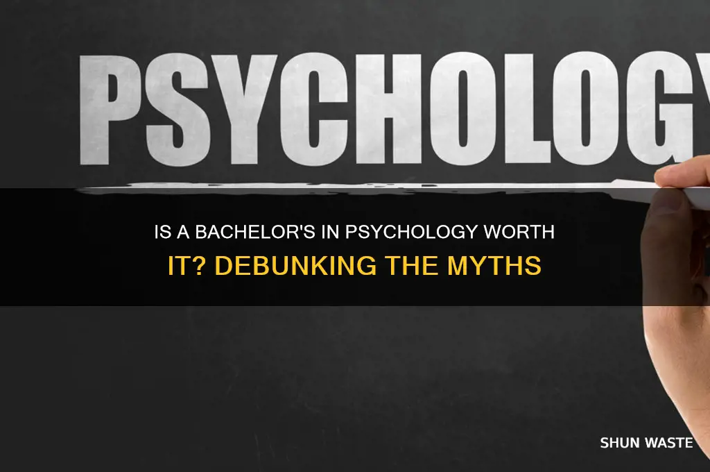 is a bachlor degree in psychology a waste