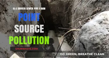 How Broken Sewer Pipes Cause Non-Point Source Pollution