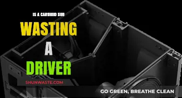 Cardioid Subwoofer Efficiency: Is a Driver Being Wasted?