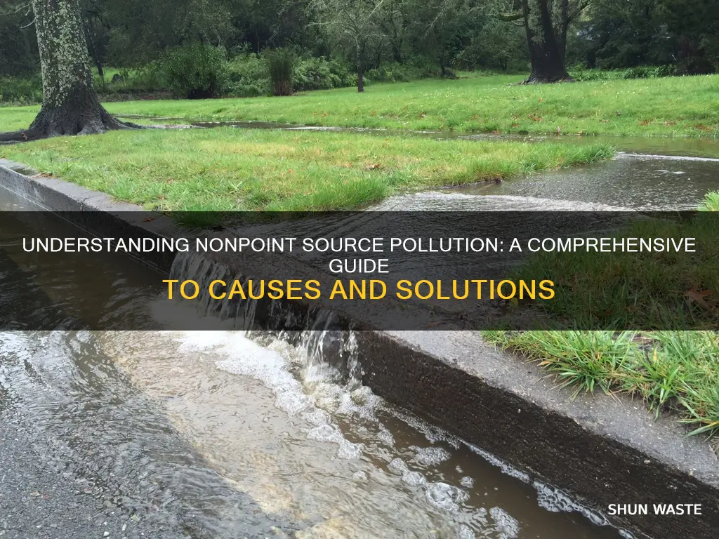 is a cause of nonpoint source pollution