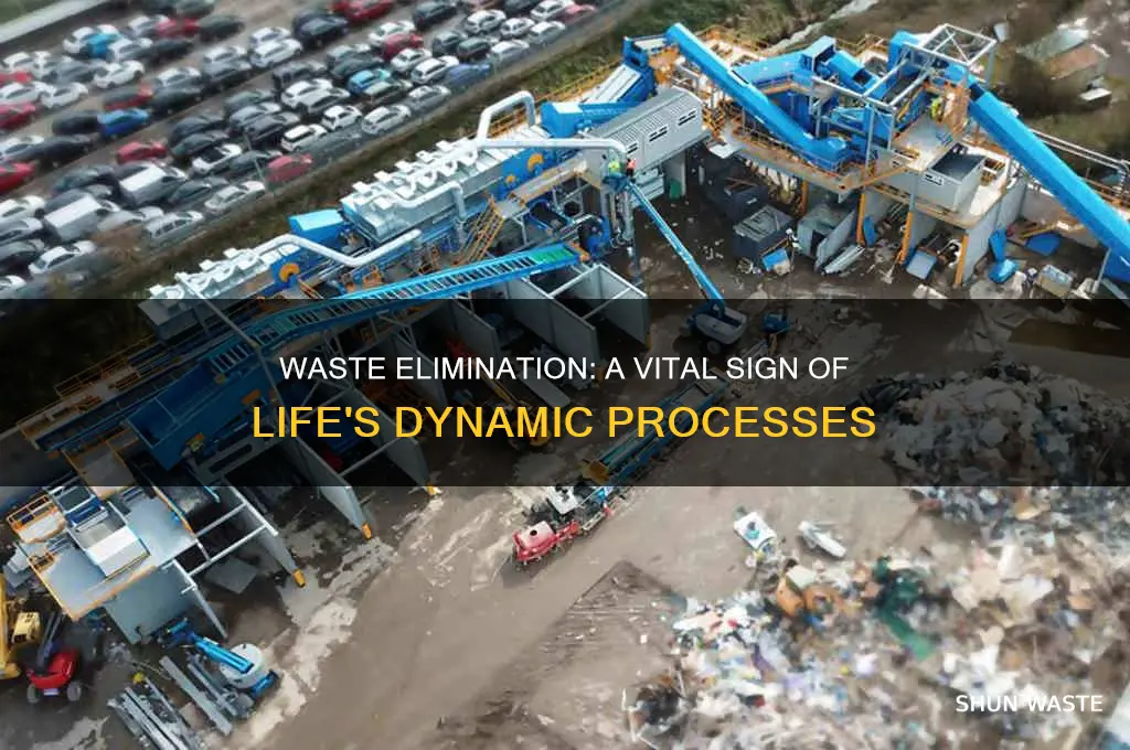 is a characteristic of living thing to eliminate waste
