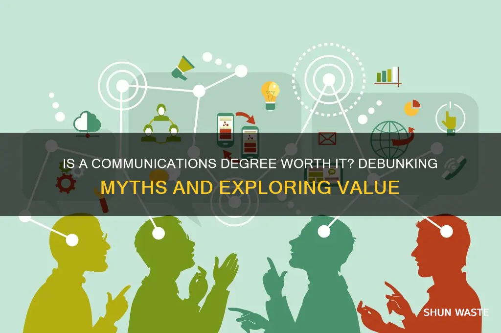 is a degree in communications a waste