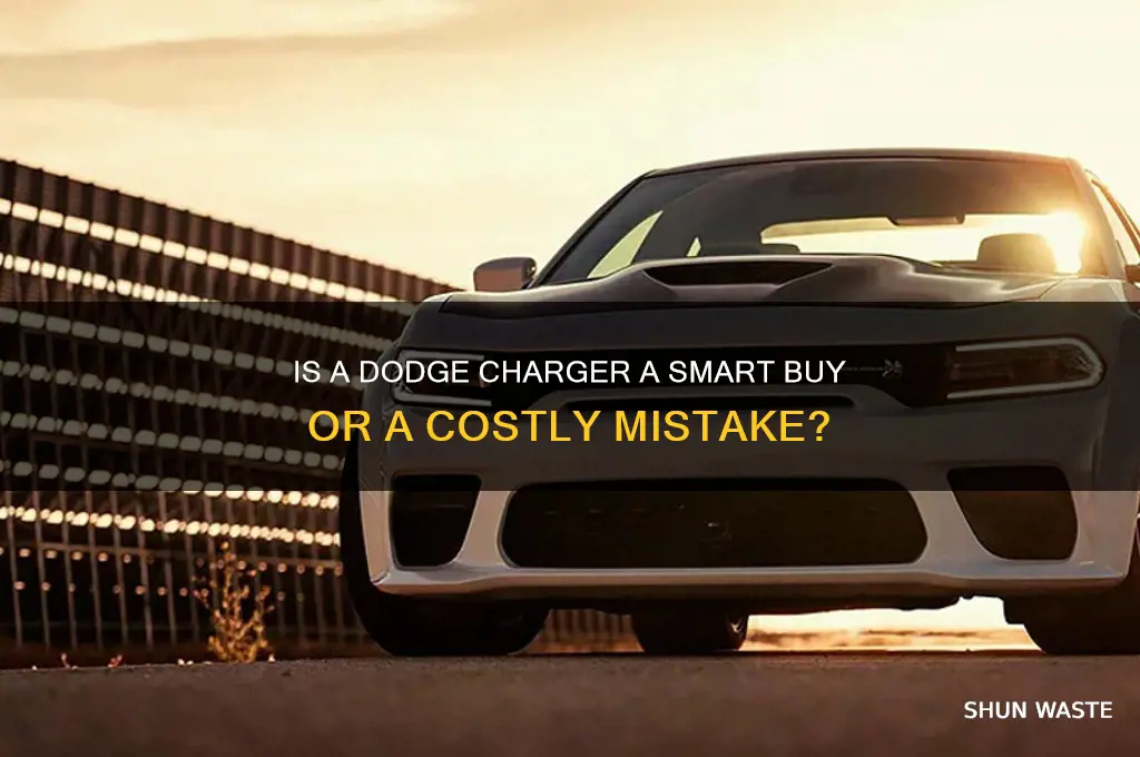is a dodge charger a waste of money