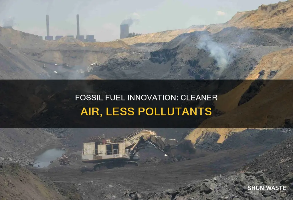is a fossil fuel that generates less air pollutants