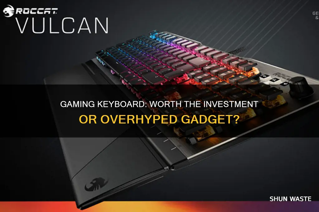 is a gaming keyboard a waste of money