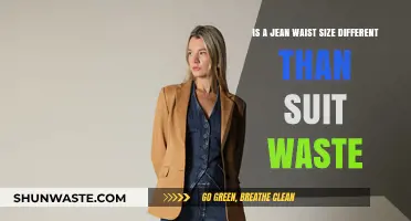 Jean vs. Suit Waist Sizes: Understanding the Fit Difference