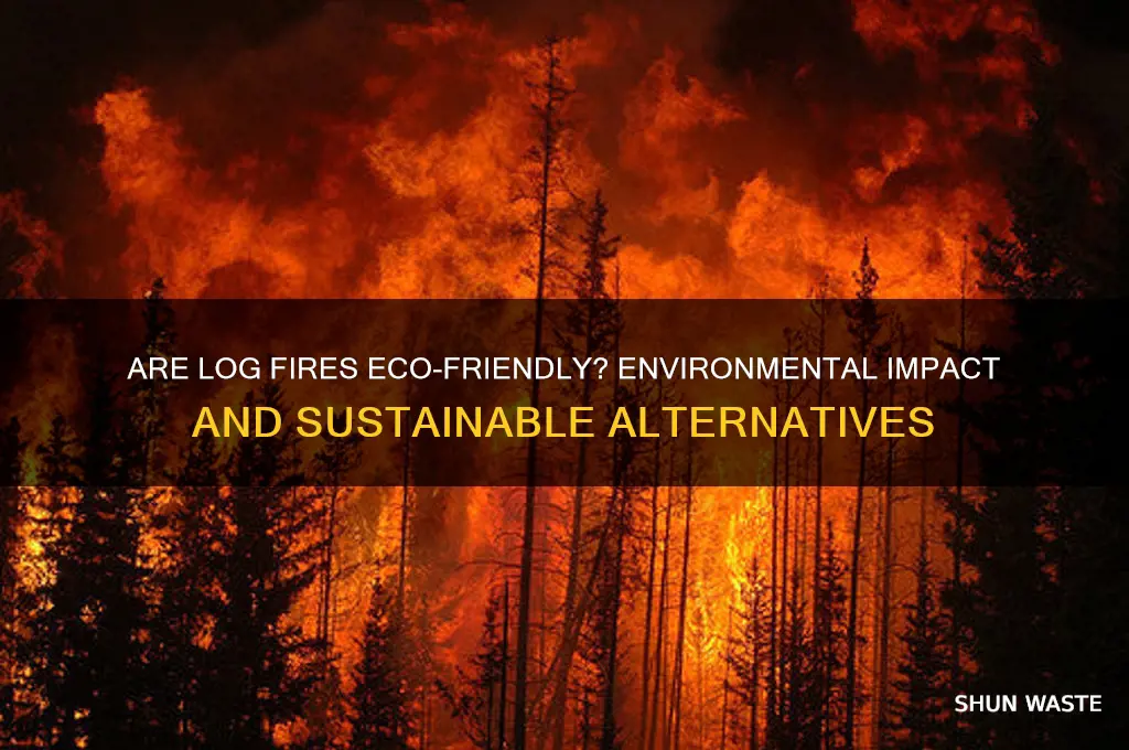 is a log fire bad for the environment