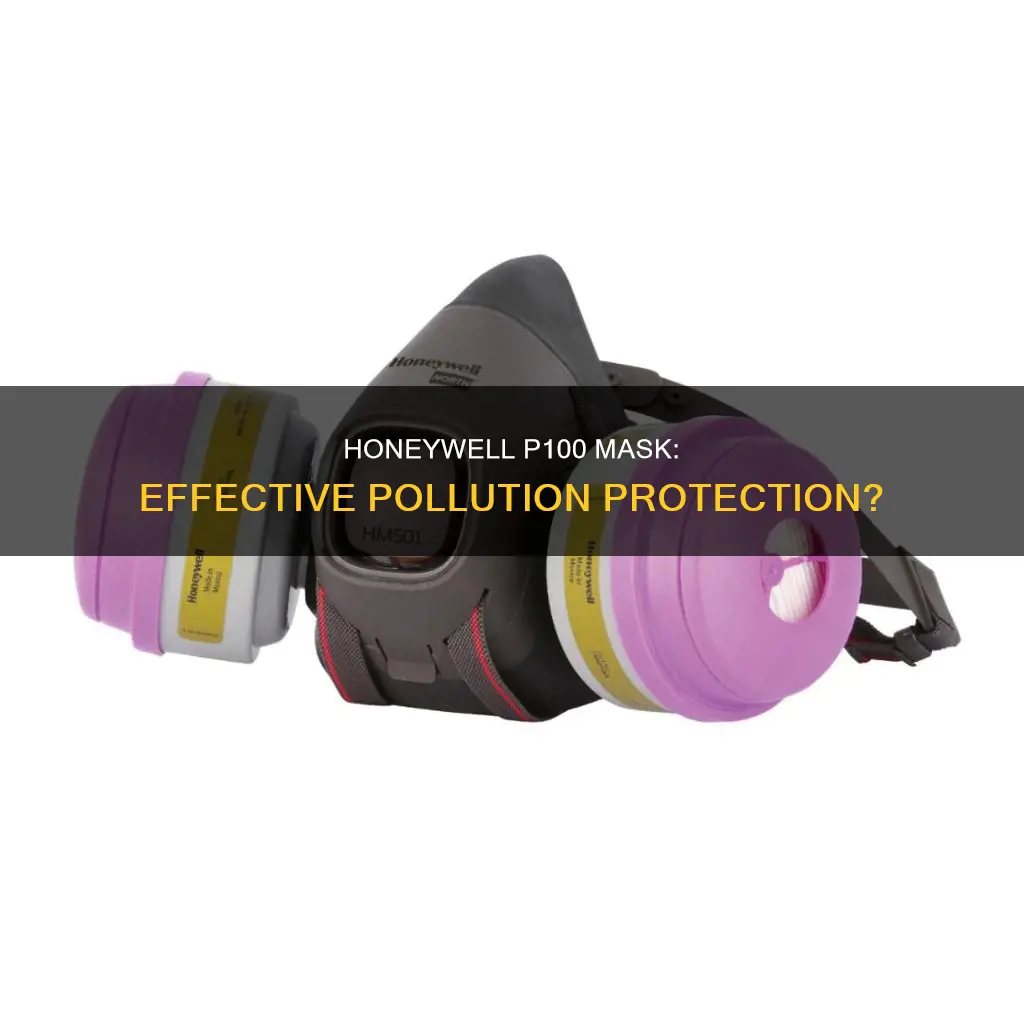 is a p100 honeywell mask good for pollution