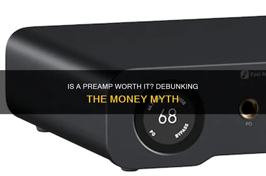 is a preamp a waste of money