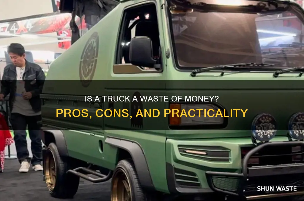 is a truck a waste of money