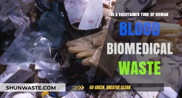 Is Human Blood in Vacutainer Tubes Biomedical Waste?