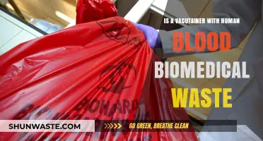 Is Human Blood in Vacutainers Classified as Biomedical Waste?