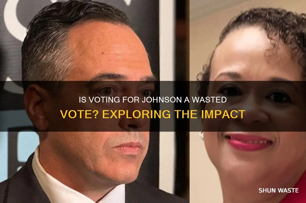 is a vote for johnson a wasted vote