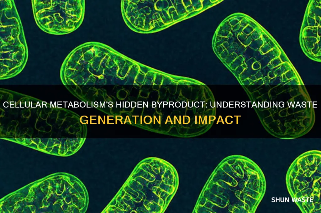 is a waste product generated by cellular metabolism