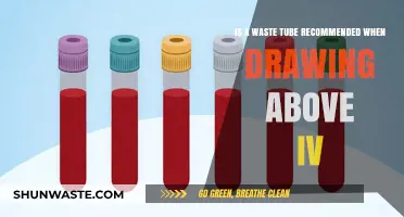 Waste Tube Use: Essential or Optional for IV Blood Draws?