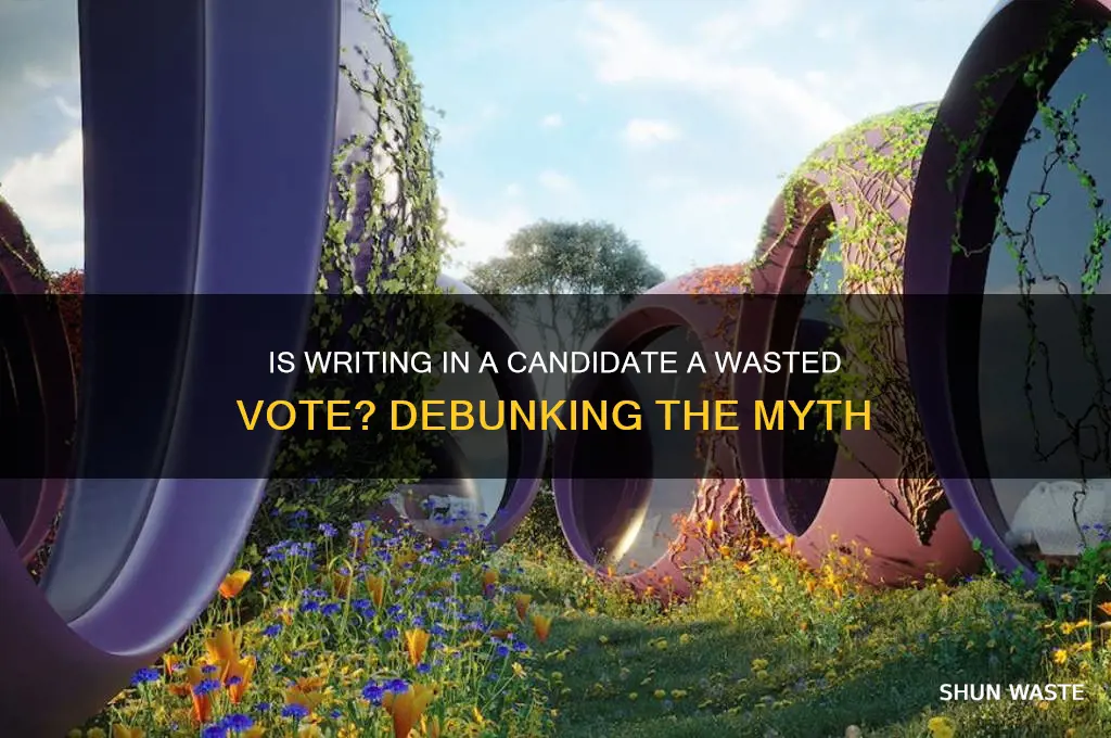 is a write in a wasted vote