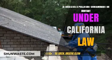 Asbestos: California's Law on Pollutant and Irritants