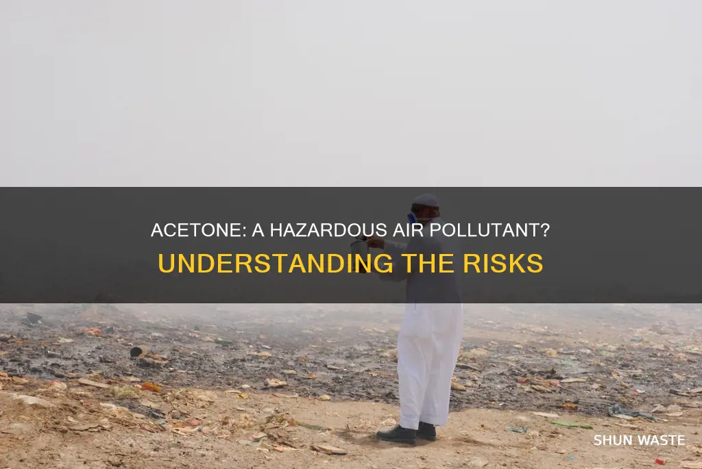 is acetone a hazardous air pollutant