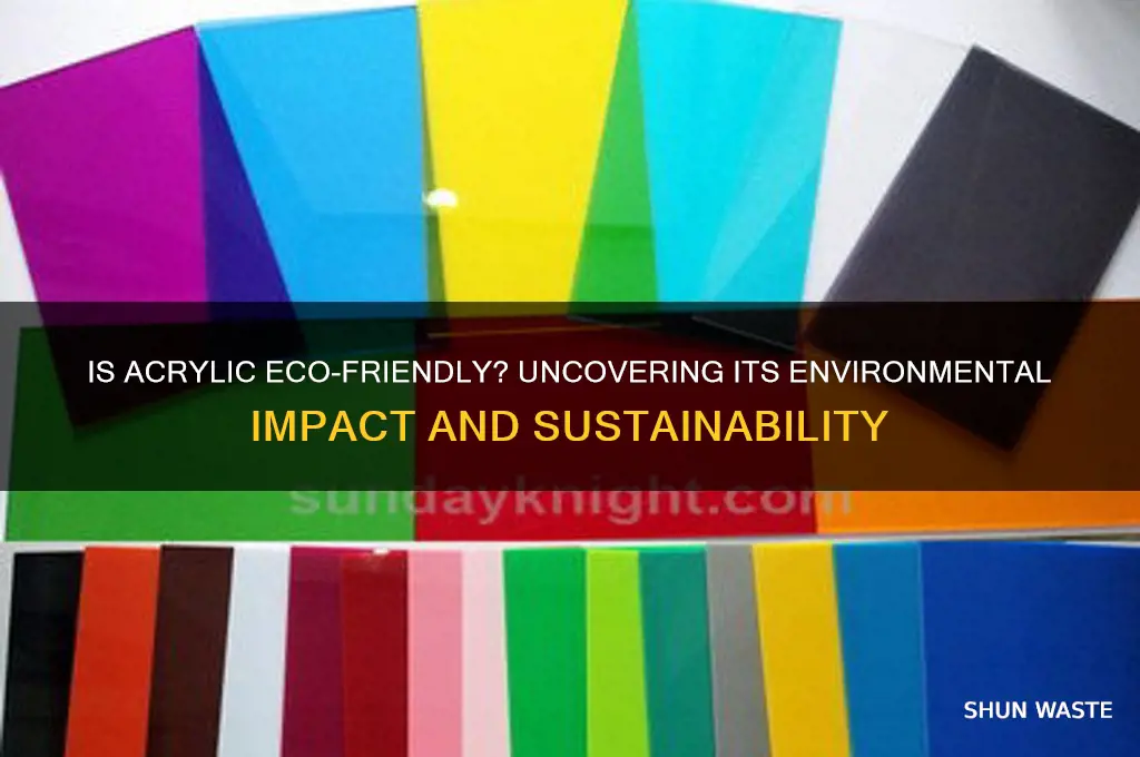 is acrylic bad for the environment