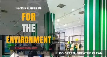 Acrylic Clothing's Environmental Impact: Sustainable or Harmful Choice?