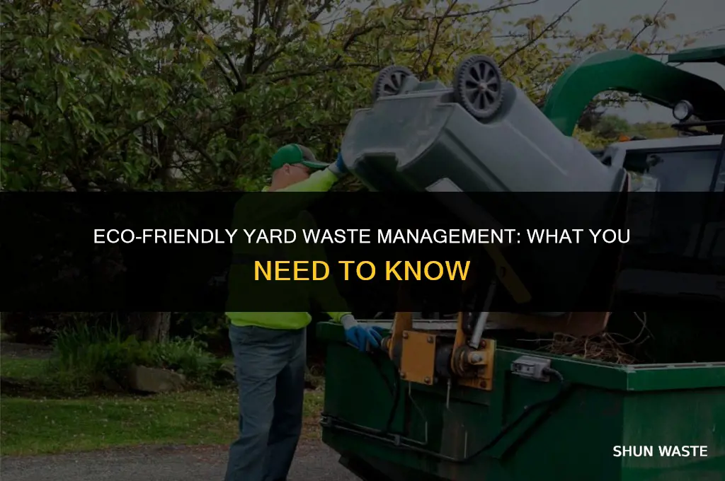 is advanced disposal picking up yard waste