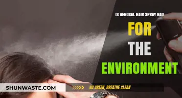 Is Aerosol Hairspray Harming Our Planet? Environmental Impact Explored