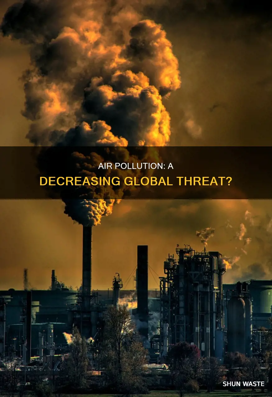 is air pollution decreasing