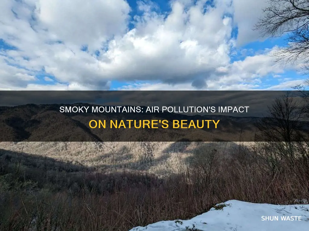 is air pollution in smoky mountains