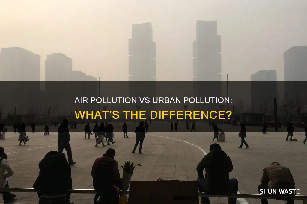 is air pollution the same as urban pollution