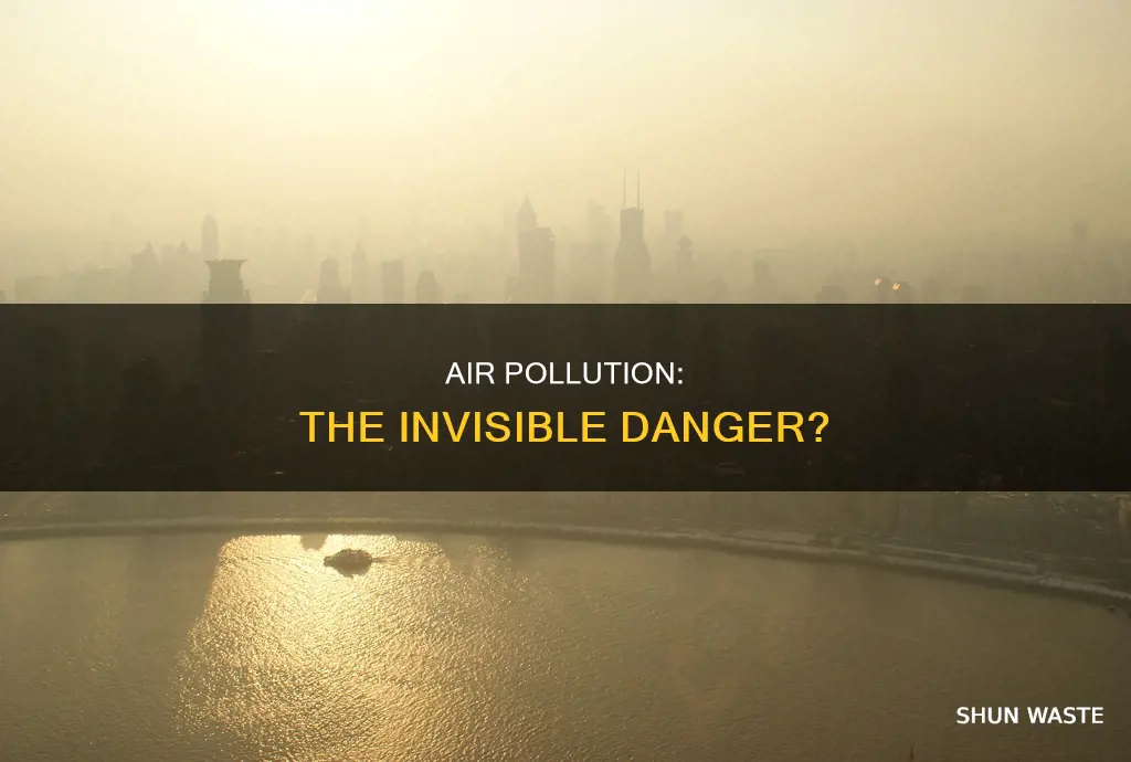 is air pollution visible