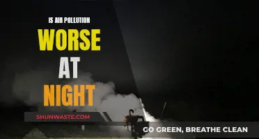 Air Pollution's Nightly Spike: Is It Worse?