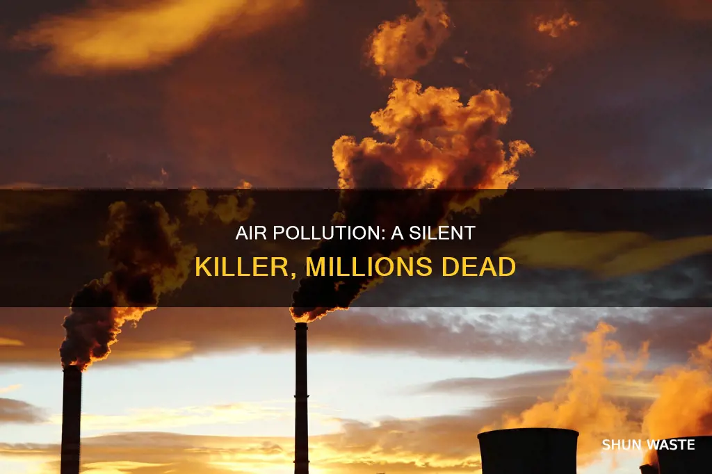 is air pollutions linked to millions deaths per year