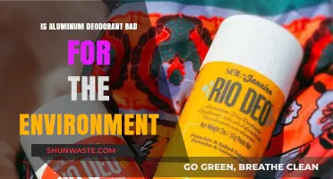 Aluminum Deodorant's Environmental Impact: Sustainable Choices for a Greener Future