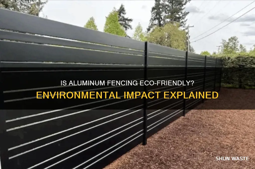 is aluminum fencing bad for environment
