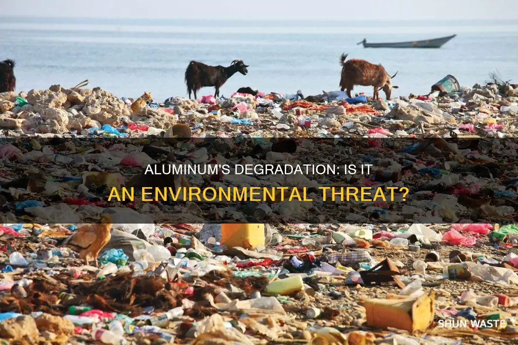 is aluminum non degradable pollutant