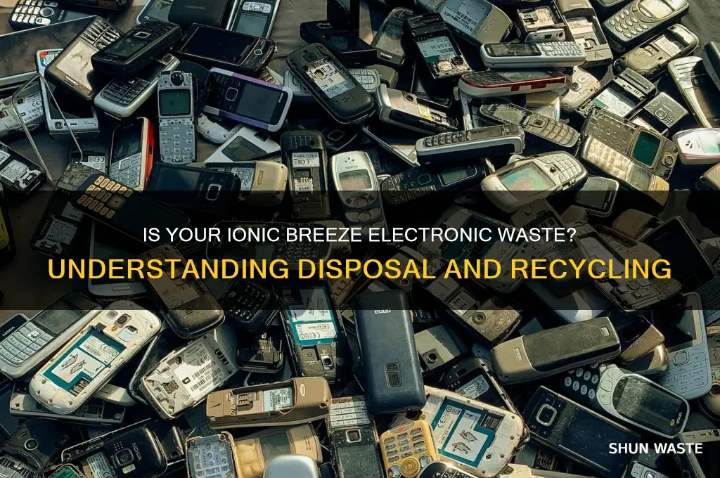 is an ionic breeze considered electronic waste