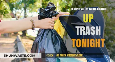 Apple Valley Waste: Tonight's Trash Pickup Schedule Explained
