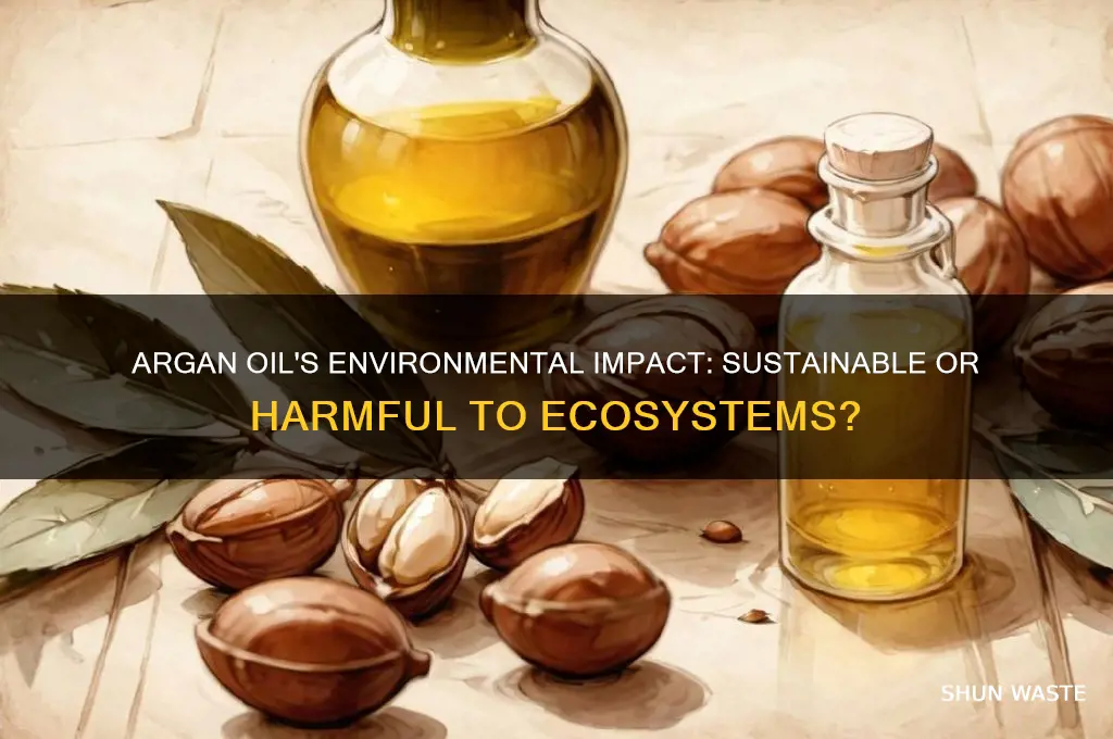is argan oil bad for the environment