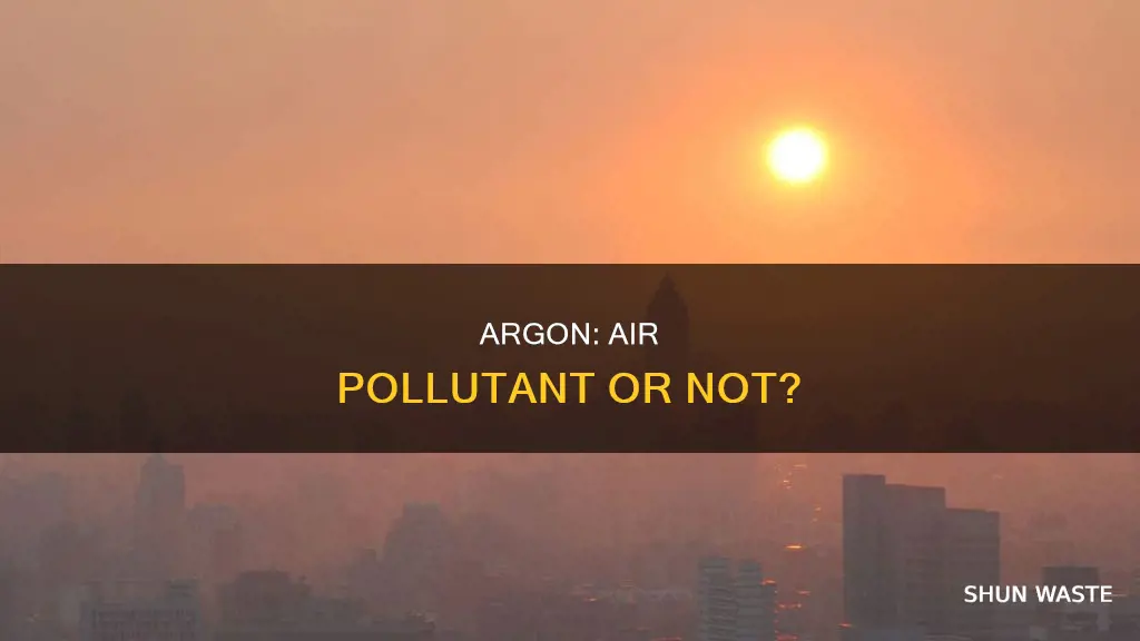 is argon an air pollutant