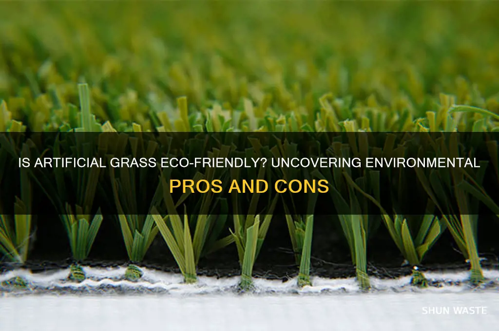 is artificial grass good for environment
