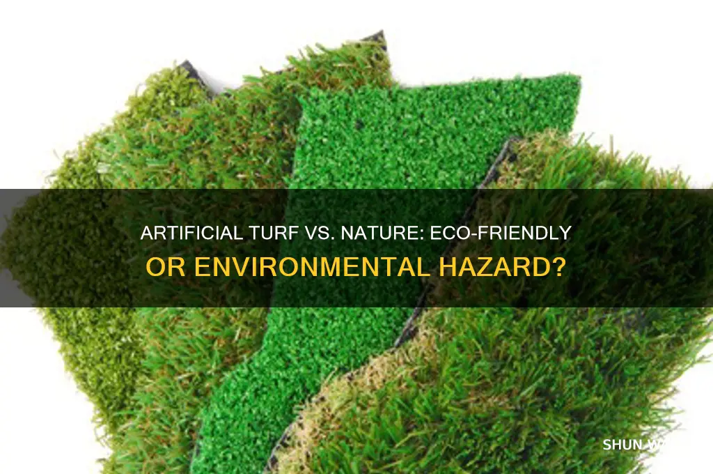 is artificial turf good for the environment