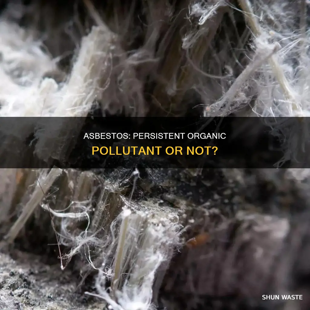 is asbestos a persistent organic pollutant