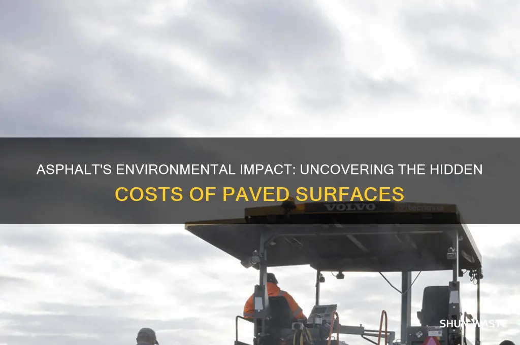 is asphalt bad for the environment