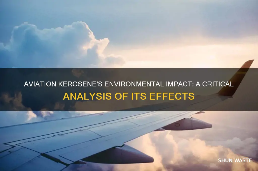 is aviation kerosene bad for the environment