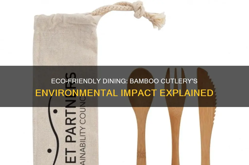 is bamboo cutlery good for the environment
