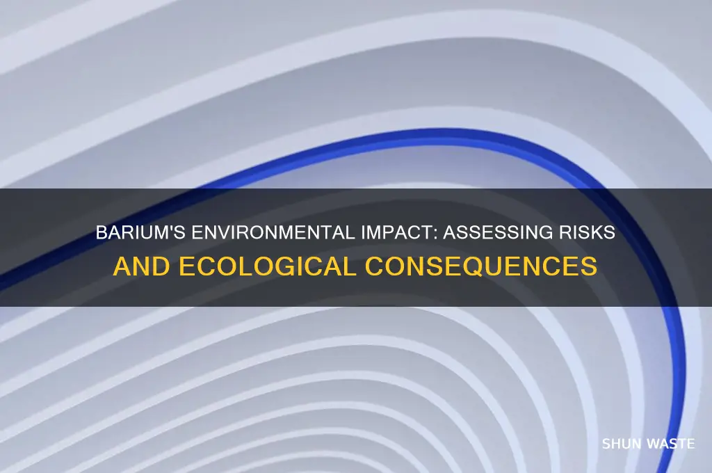 is barium bad for the environment