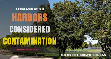 Bark Logging Waste in Harbors: Contamination or Mismanaged Resource?