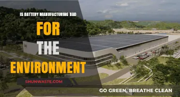 Environmental Impact of Battery Manufacturing: Sustainable or Harmful?